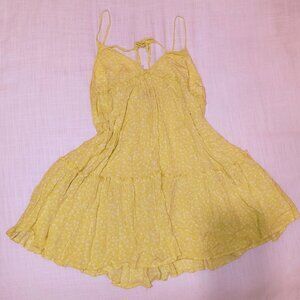 Wild Fable - Yellow Dress with white flowers